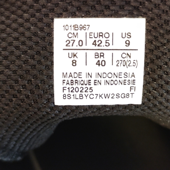 Asics Men's Gray and Blue Athletic Shoes - Picture 7 of 7